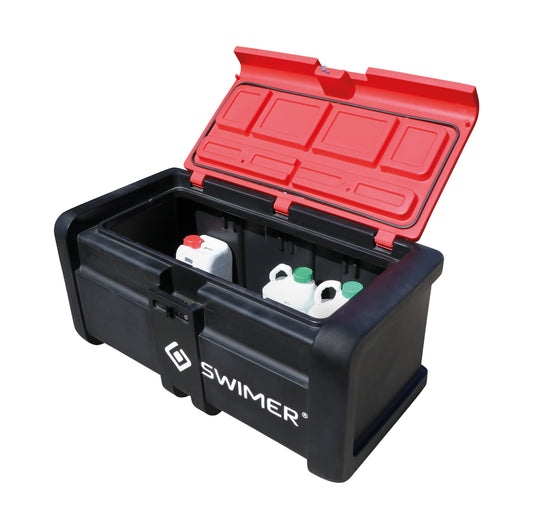 Swimer mobiBOXX opslagbox 300 liter kunststof container afsluitbaar