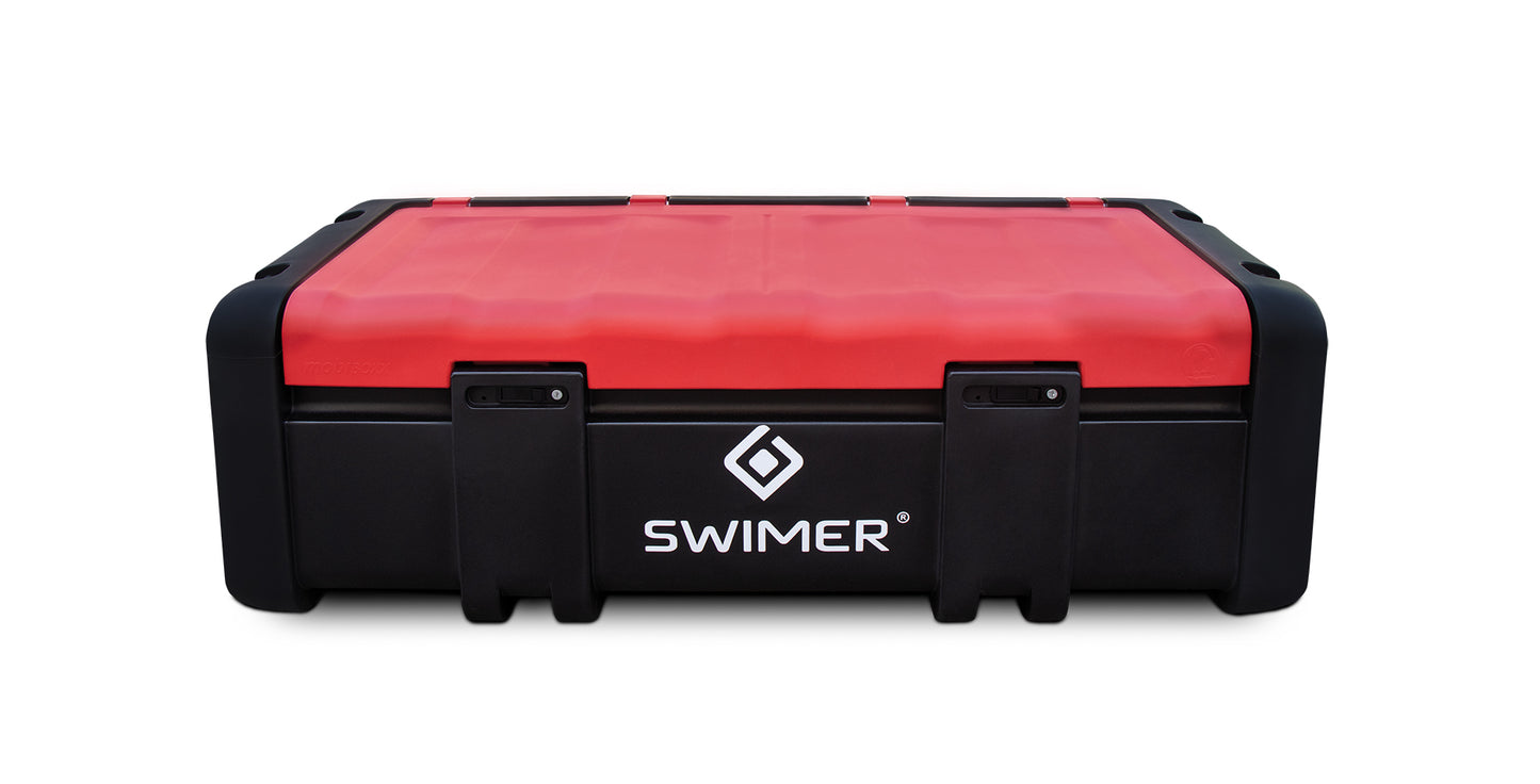 Swimer mobiBOXX opslagbox 450 liter kunststof container met zijdeur