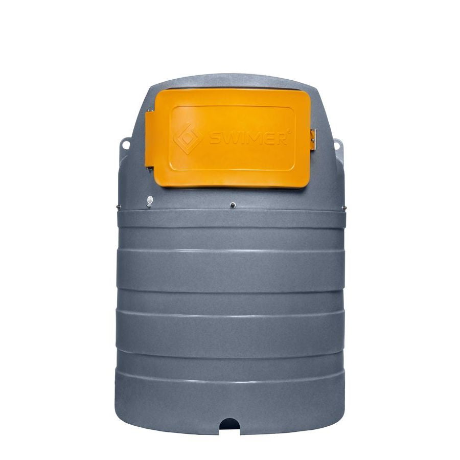 Dieseltank 1500 liter met Panther 56 pomp en slang