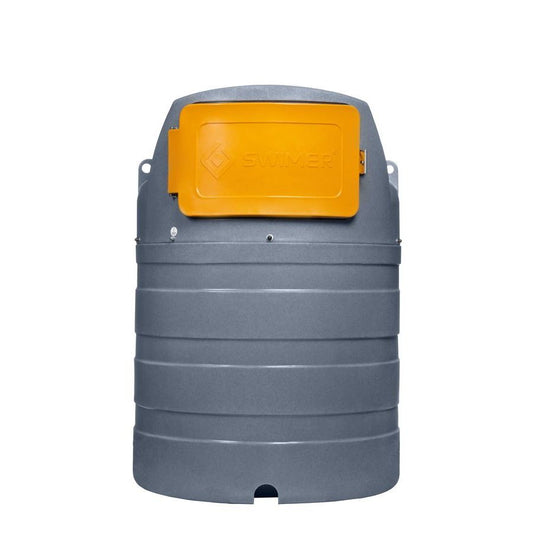 Dieseltank 1500 liter met Panther 56 pomp en slang